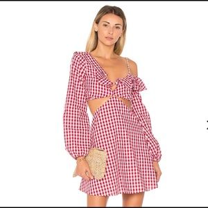 Lovers + Friends X REVOLVE Love Bliss Mini Dress in Red Gingham